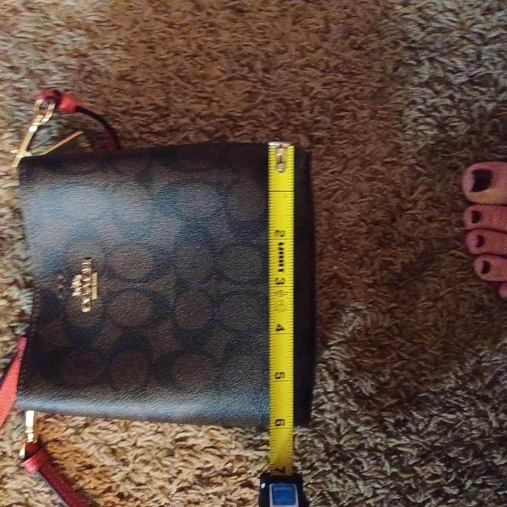 Coach mini bucket bag in signature canvas - Picture 7 of 8